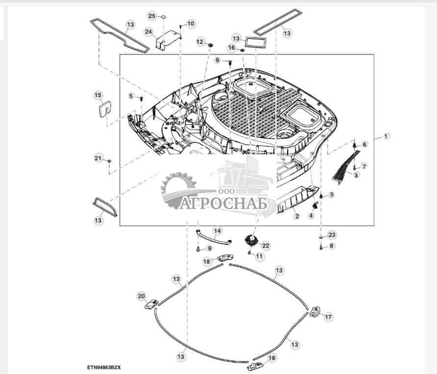 Внутренняя крыша 